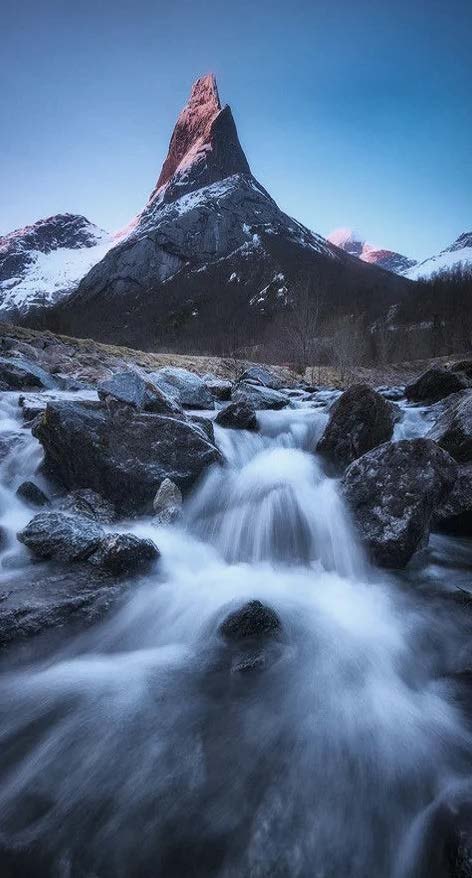 Norwegian mountain stream